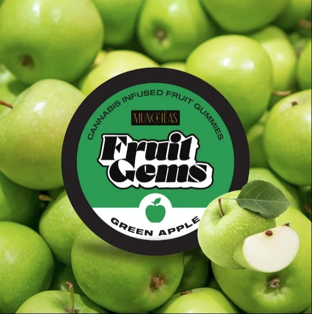 Green Apple Fruit Gems
