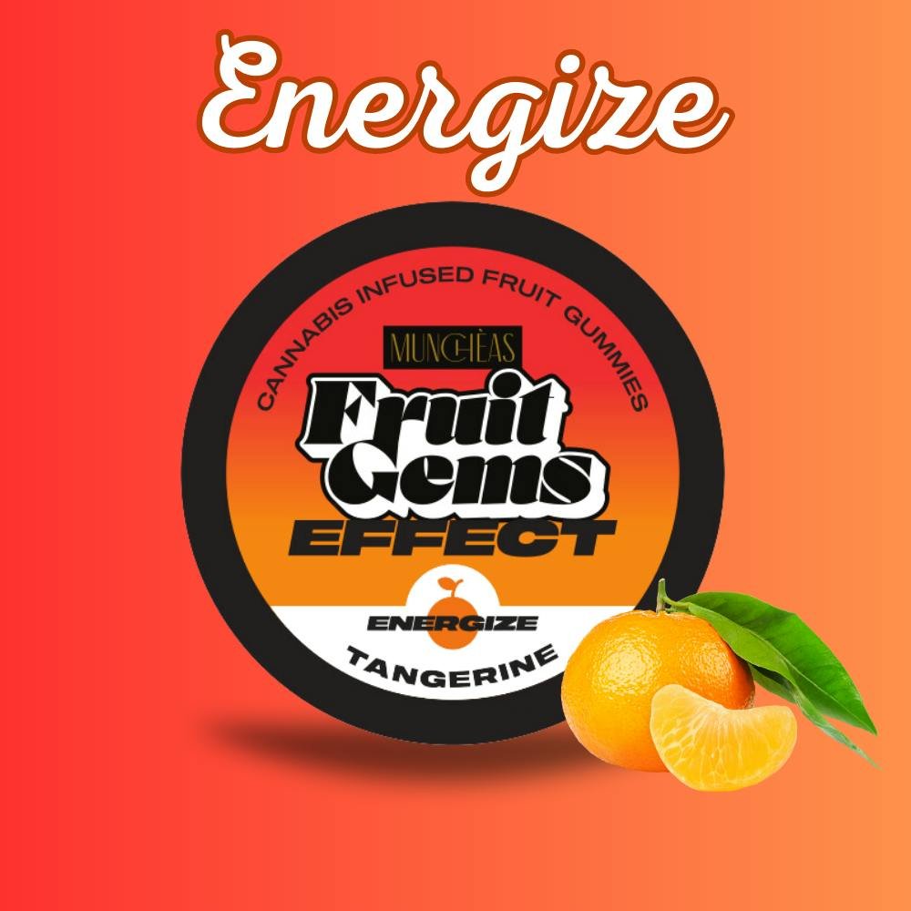 Muncheas Tangerine Energize Gummies