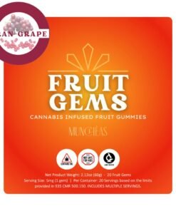 Muncheas Cran-Grape Fruit Gems